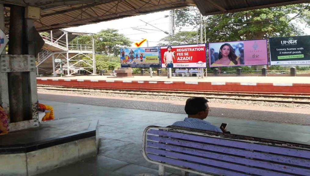 Billboard - Uluberia Station,  Uluberia,  West Bengal