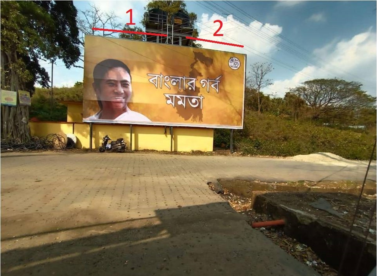 Billboard - chalsa station,  Kolkata, West Bengal