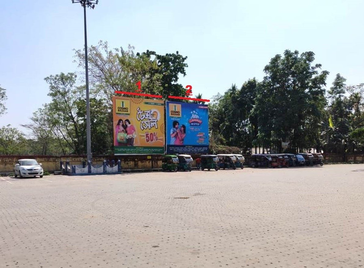 Billboard - New mal junction station,  Kolkata, West Bengal