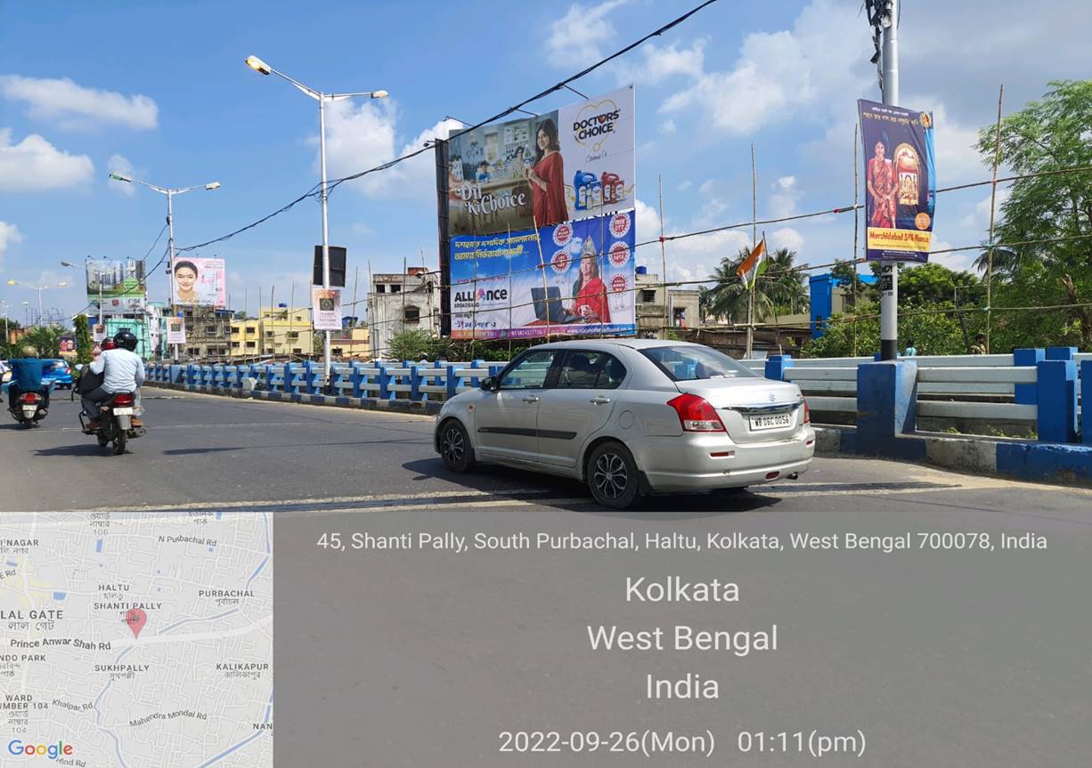 Billboard - Anwar Shah Connector FTF Jadavpur Thana, Kolkata, West Bangal