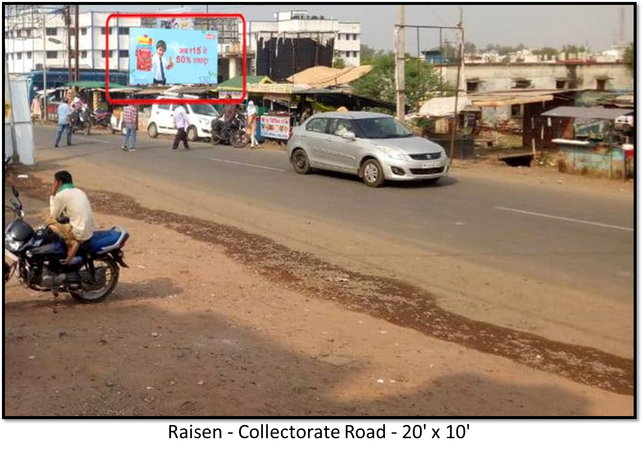 Billboard - Collectorate Road, Raisen, Madhya Pradesh