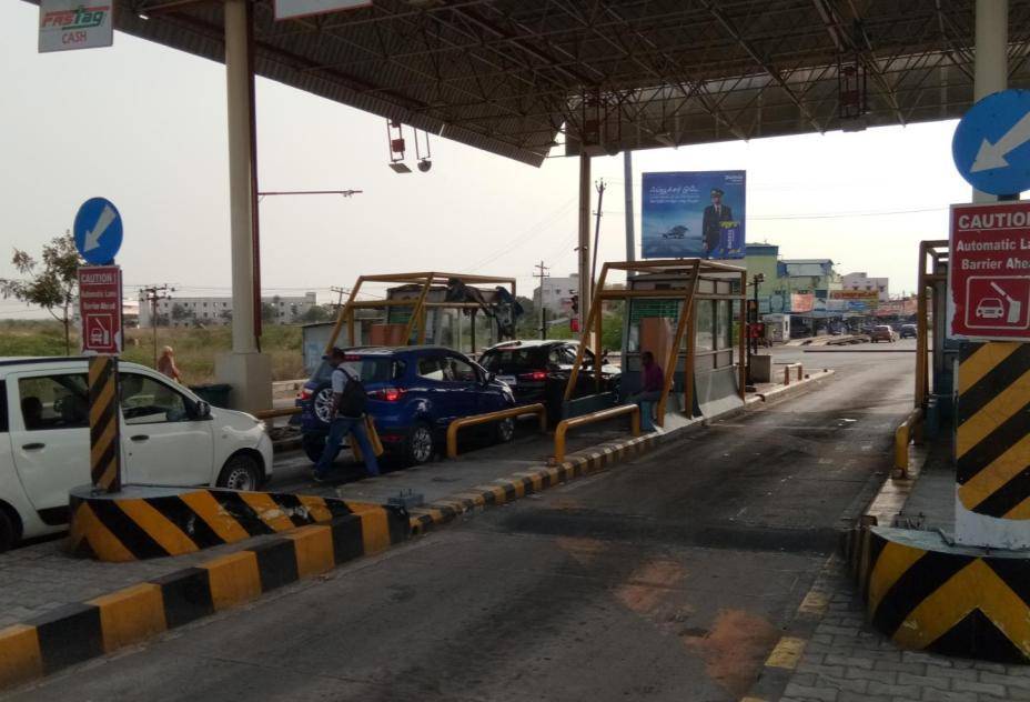 Hoarding-Thirumandhurai Toll Plaza,  Perambalur, Tamilnadu