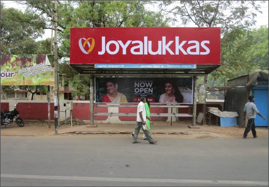 Bus Shelter-Tamari Thotti,  Madurai, Tamilnadu