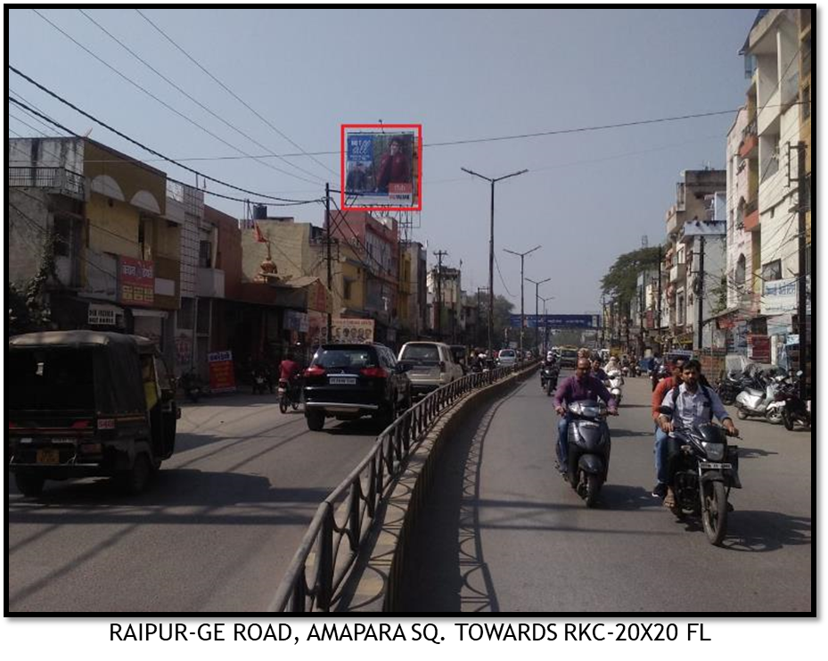 Static - Amapara Sq. Towards Rkc 1, Raipur, Chhattisgarh