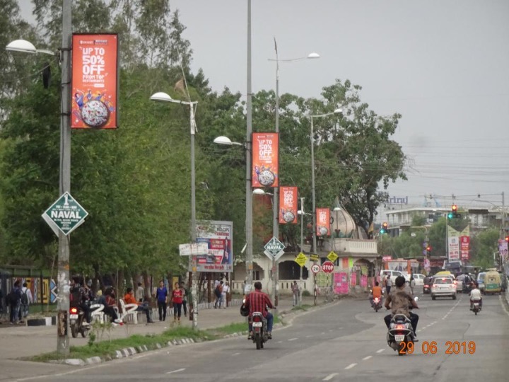 Pole Signages - Holkar, Indore, Madhya Pradesh