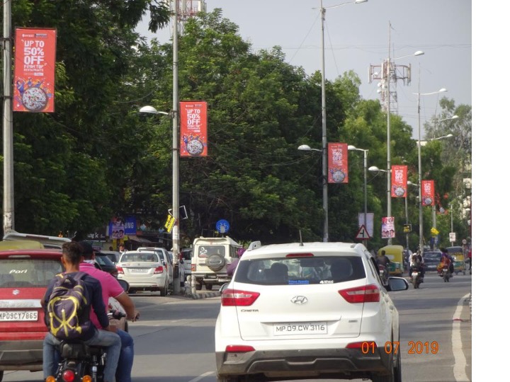 Pole Signages - Bhawarkua,  Indore, Madhya Pradesh