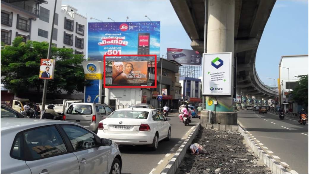 Hoarding-Kacheripady, Ernakulam, Kerala