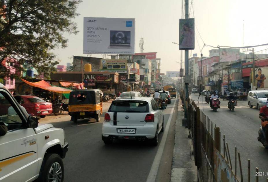 Hoarding-Thottapalayam Opp,  Nr. Pachaiyappas Silk - CMC Hospital,  Vellore, Tamilnadu