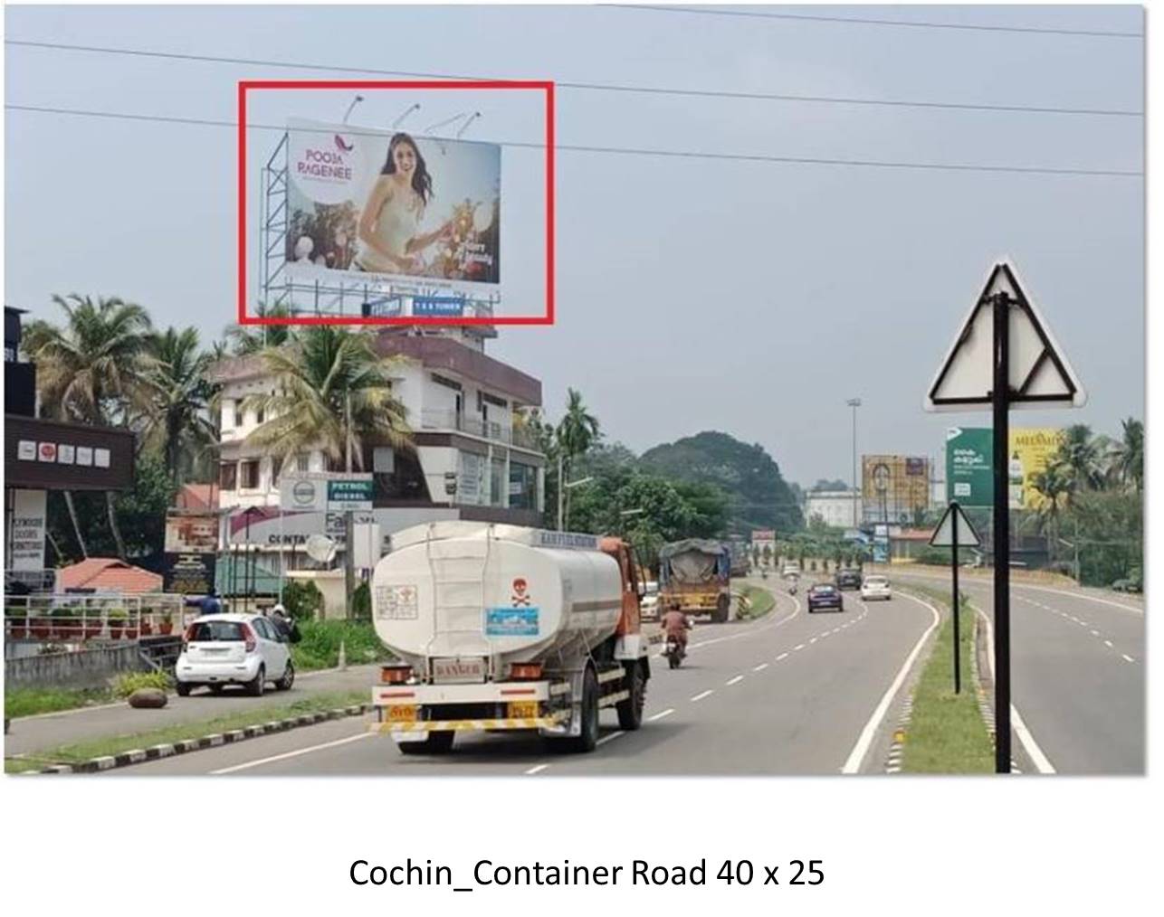 Hoarding-Banerji Road, Cochin, Kerala