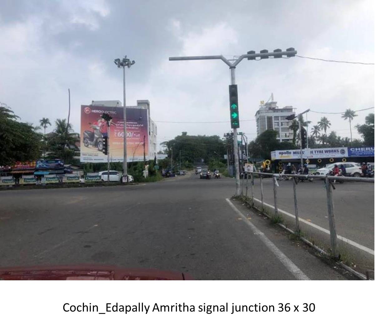 Hoarding-Desom near KIA Car Showroom, Cochin, Kerala