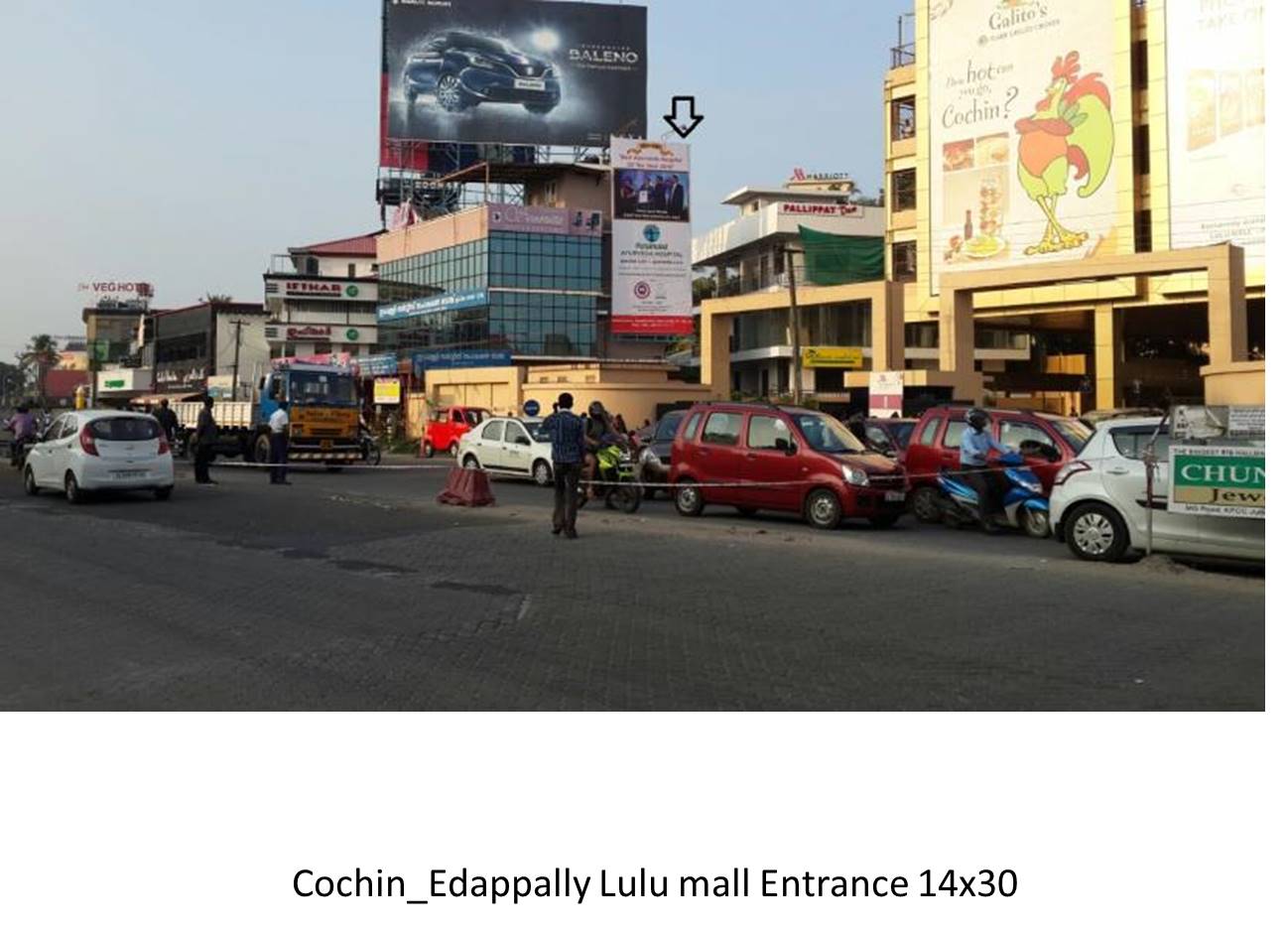 Hoarding-Edapally Junction, Cochin, Kerala