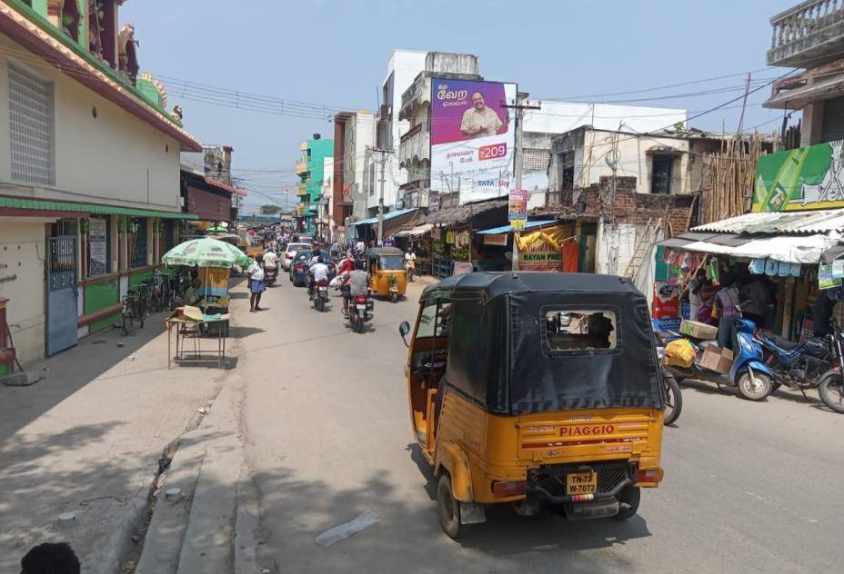 Hoarding-Bazaar Junction,  Arakonam, Tamilnadu