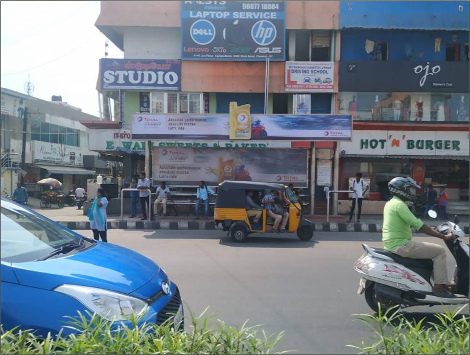 SS Bus Shelter-Karapakkam, Chennai, Tamilnadu