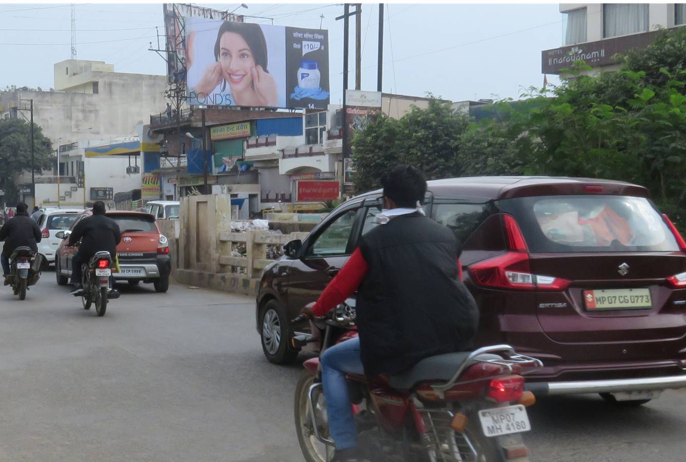 Billboard -  Kalpi Bridge, Gwalior, Madhya Pradesh