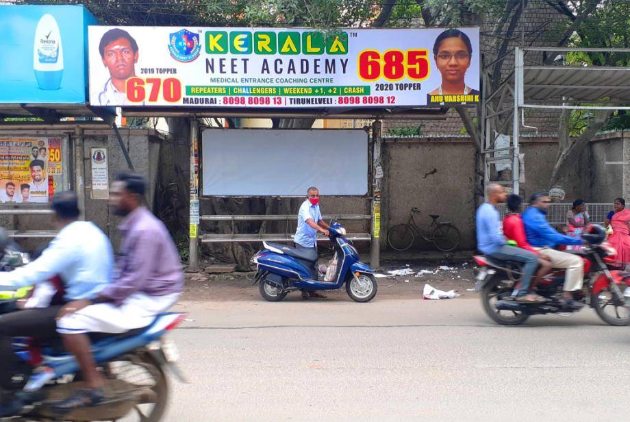 SS Bus Shelter-KATTUPILLAYAR KOVIL, Madurai, Tamilnadu