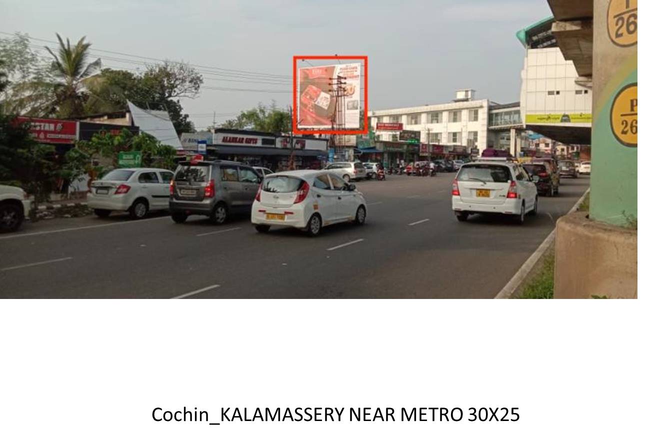 Hoarding-Kalamassery Ambatukavu Junction, Cochin, Kerala