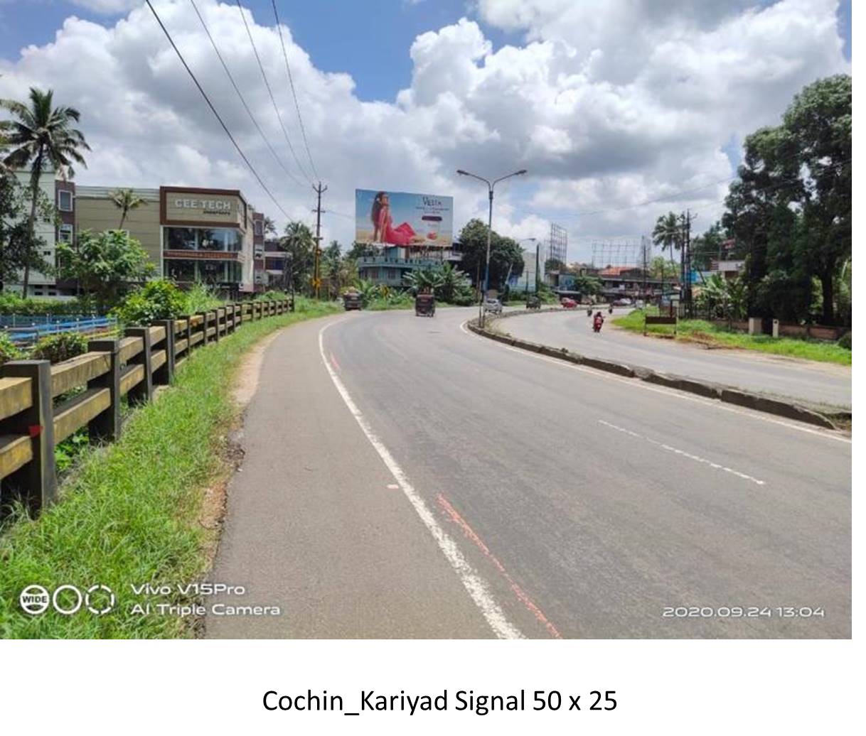 Hoarding-Kalamassery Metro Station, Cochin, Kerala