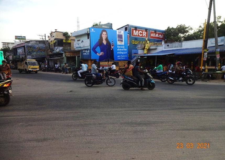 Hoarding-Arumuganeri Bus Stand, Tuticorin, Tamilnadu
