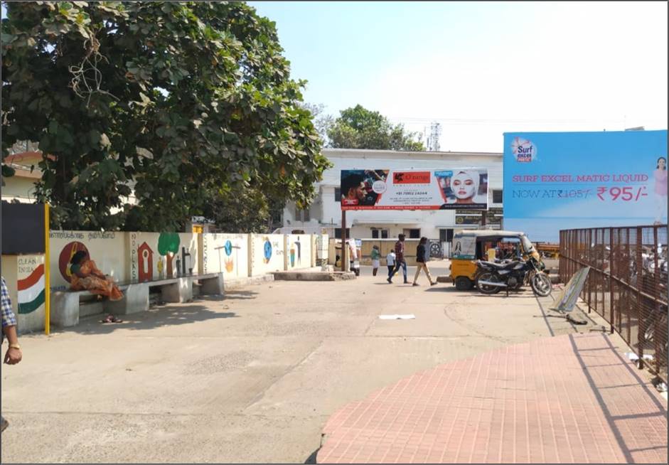 Hoarding-Railway Station Arc, Tirupur, Tamilnadu