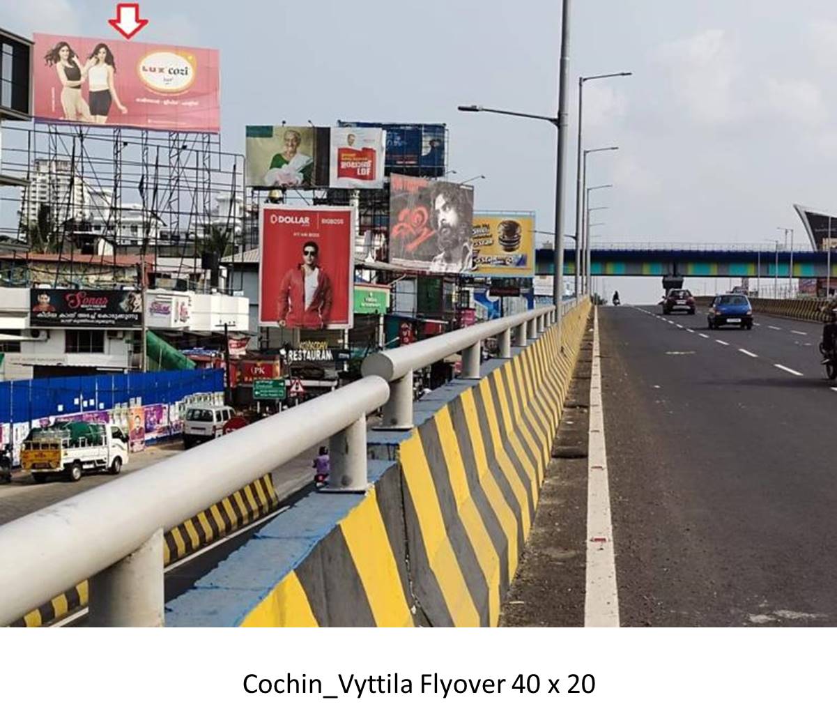 Hoarding-Vyttila Junction, Cochin, Kerala