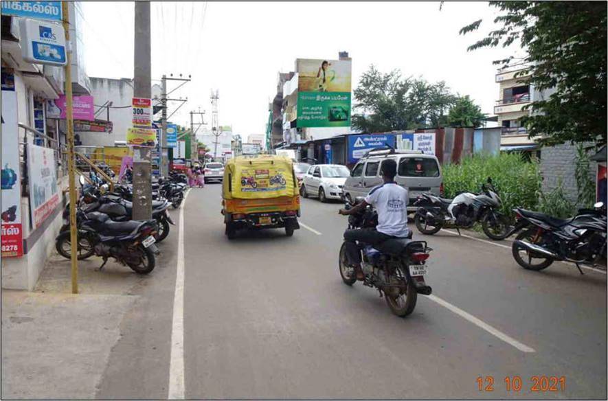 Hoarding-60 Feet Scheme Road, Theni, Tamilnadu