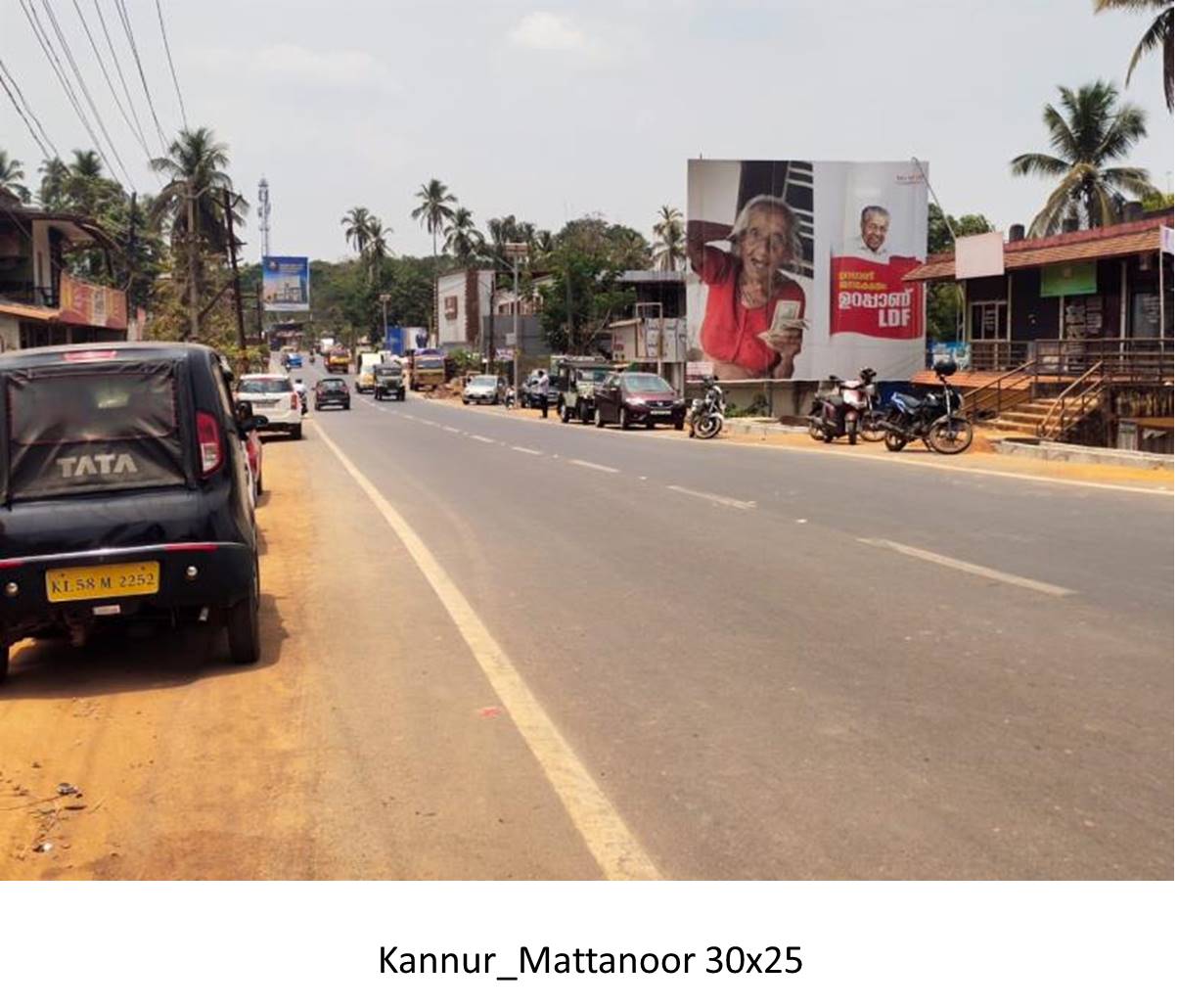 Hoarding-Mahe Town, Kannur, Kerala