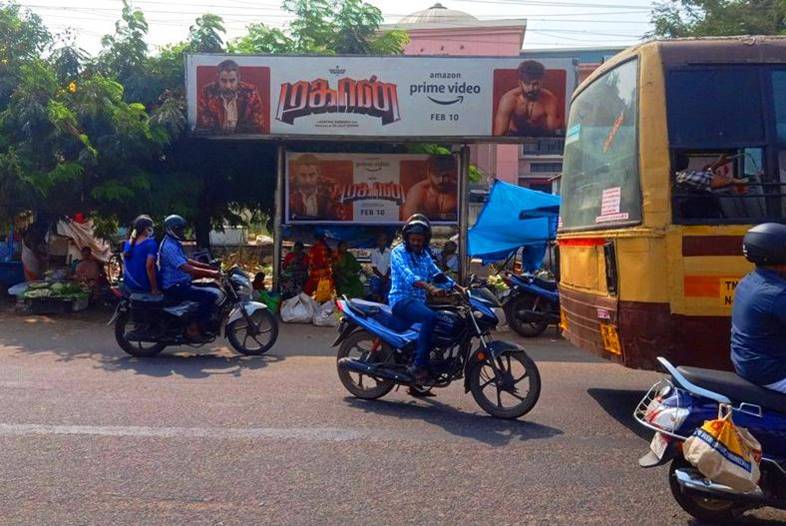 SS Bus Shelter-MATUTHAVANI FLOWER MARKET, Madurai, Tamilnadu