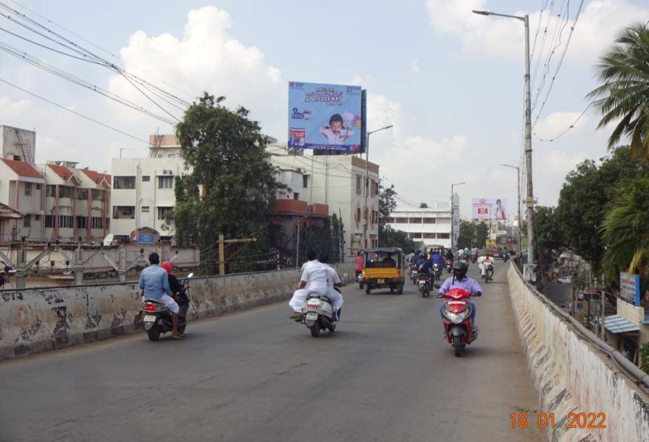 Hoarding-Tennur Flyover Mahatma Gandhi School,  Trichy,  Tamilnadu