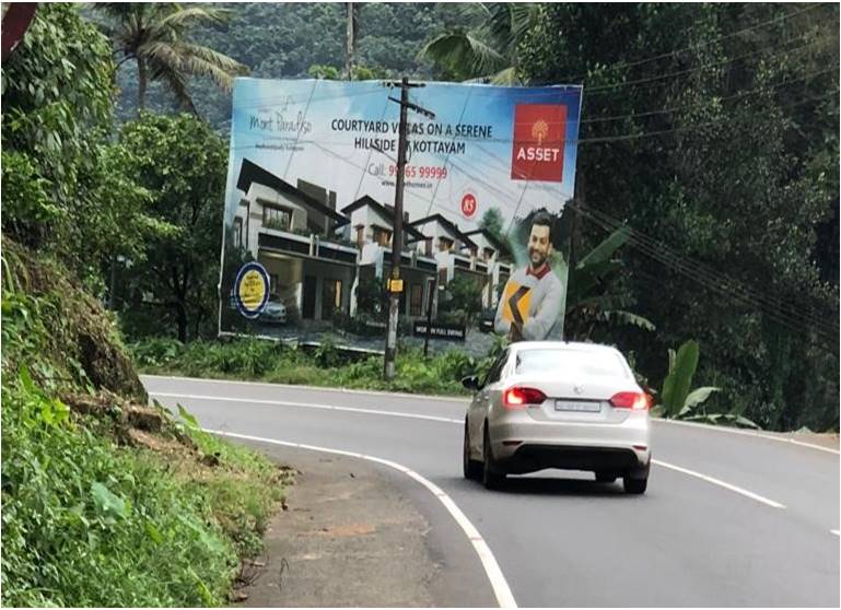 Hoarding-Ponkunnam, Kottayam, Kerala