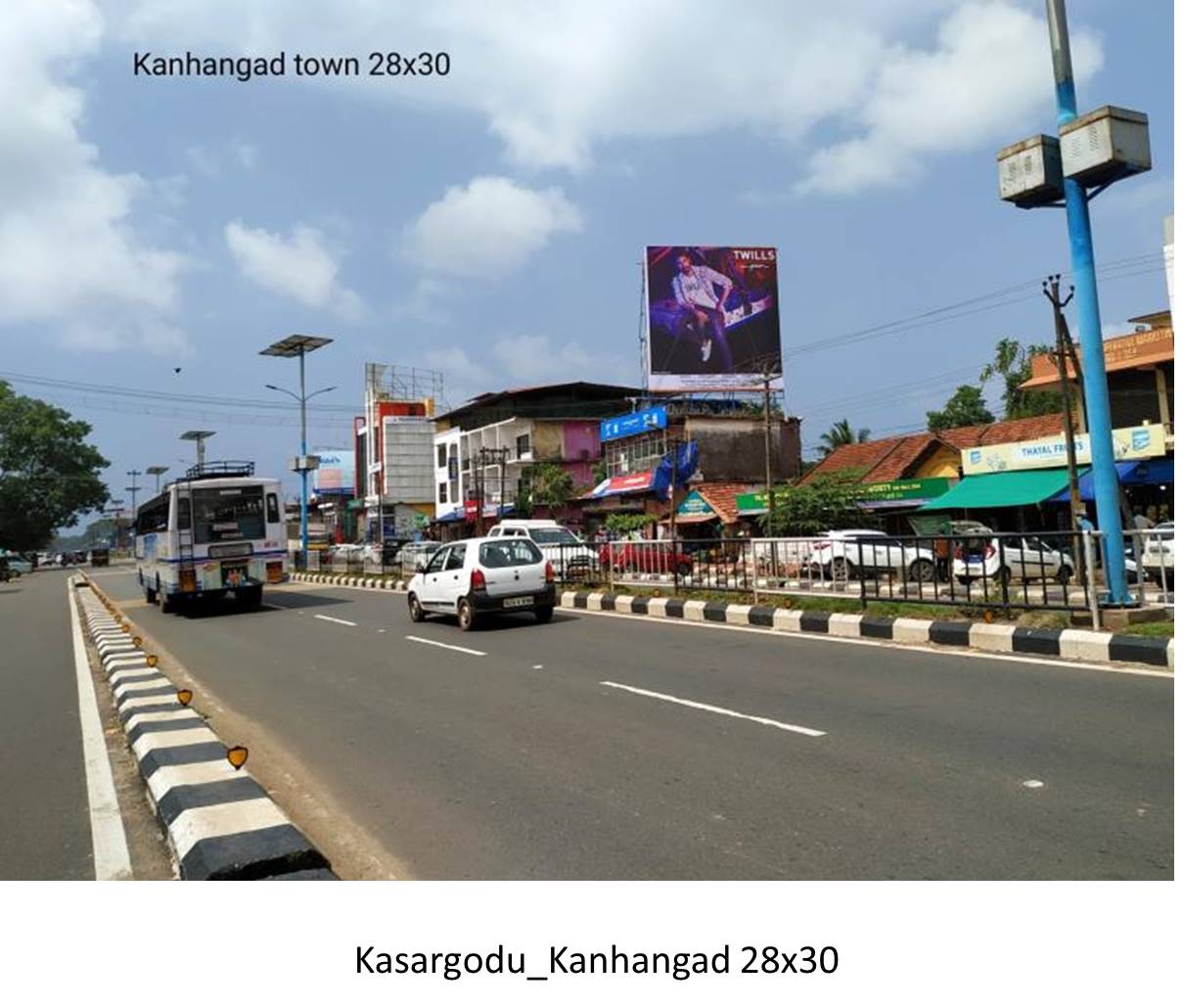 Hoarding-Kanjangad Town, Kasargodu, Kerala