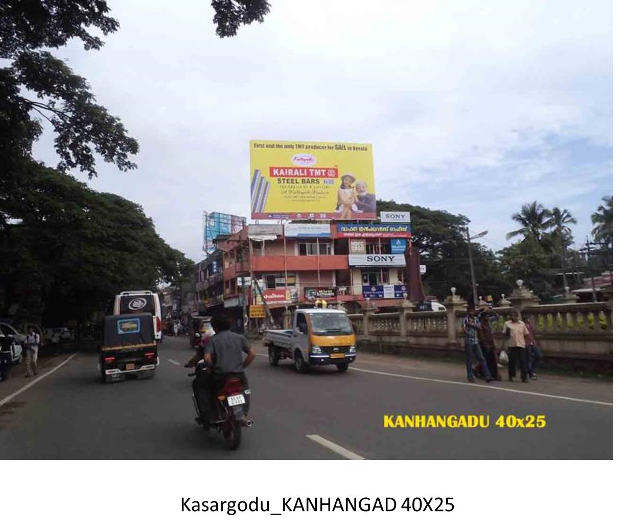 Hoarding-Kanjangad Town, Kasargodu, Kerala