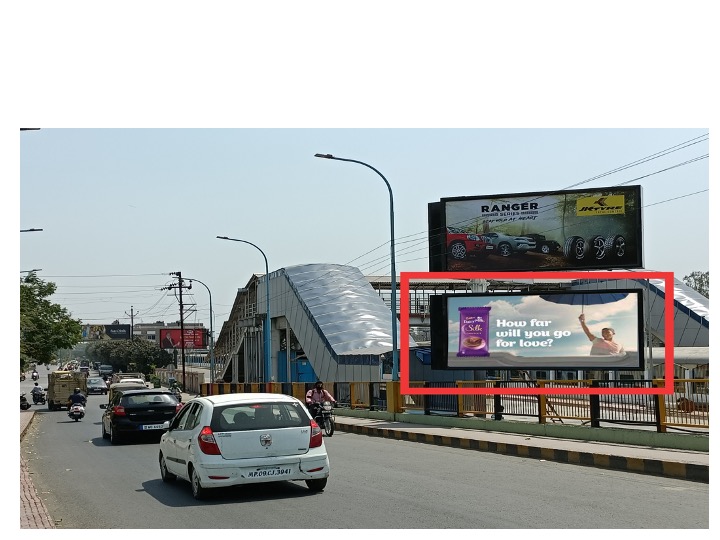 Unipole - Rajkumar Bridge,  Indore, Madhya Pradesh