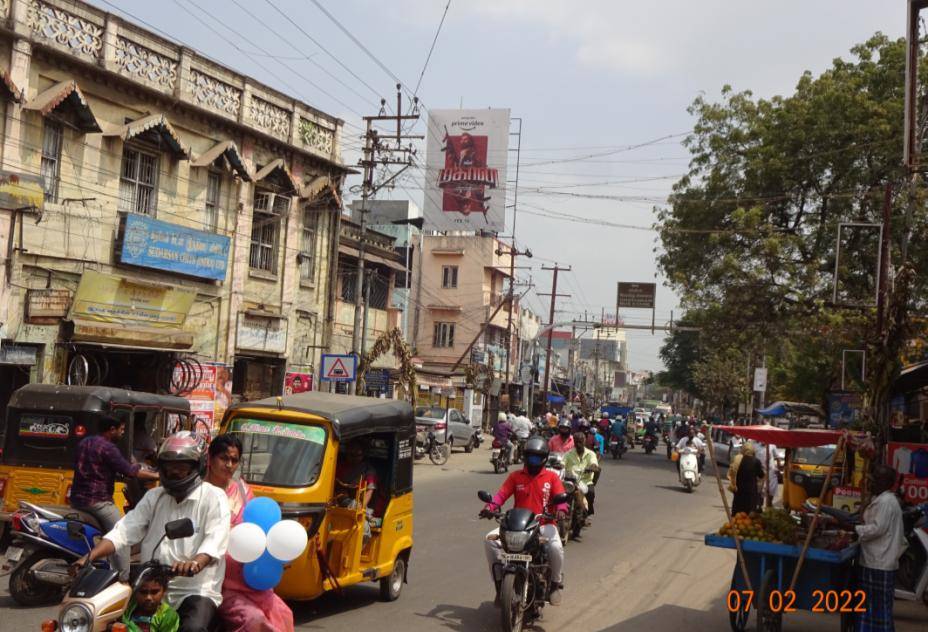 Hoarding-Thillai Nagar,  Trichy,  Tamilnadu