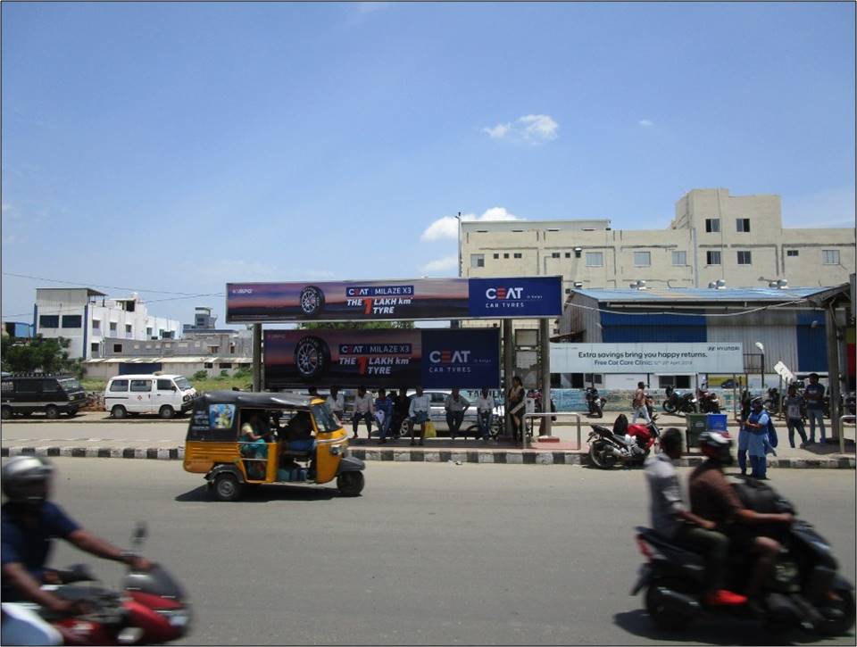 SS Bus Shelter-Perungudi, Chennai, Tamilnadu