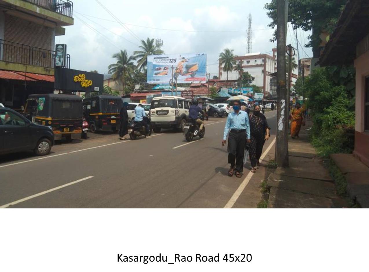 Hoarding-Rao Road, Kasargodu, Kerala