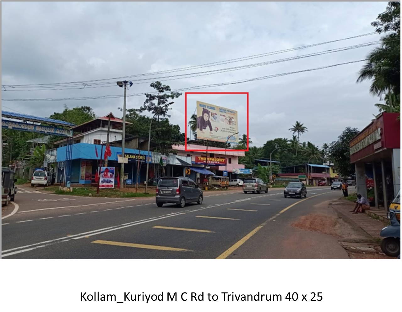 Hoarding-Kuriyod, Kollam, Kerala