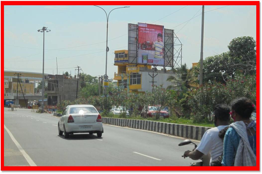 Hoarding-Chithananda Temple, Pondicherry, Tamilnadu