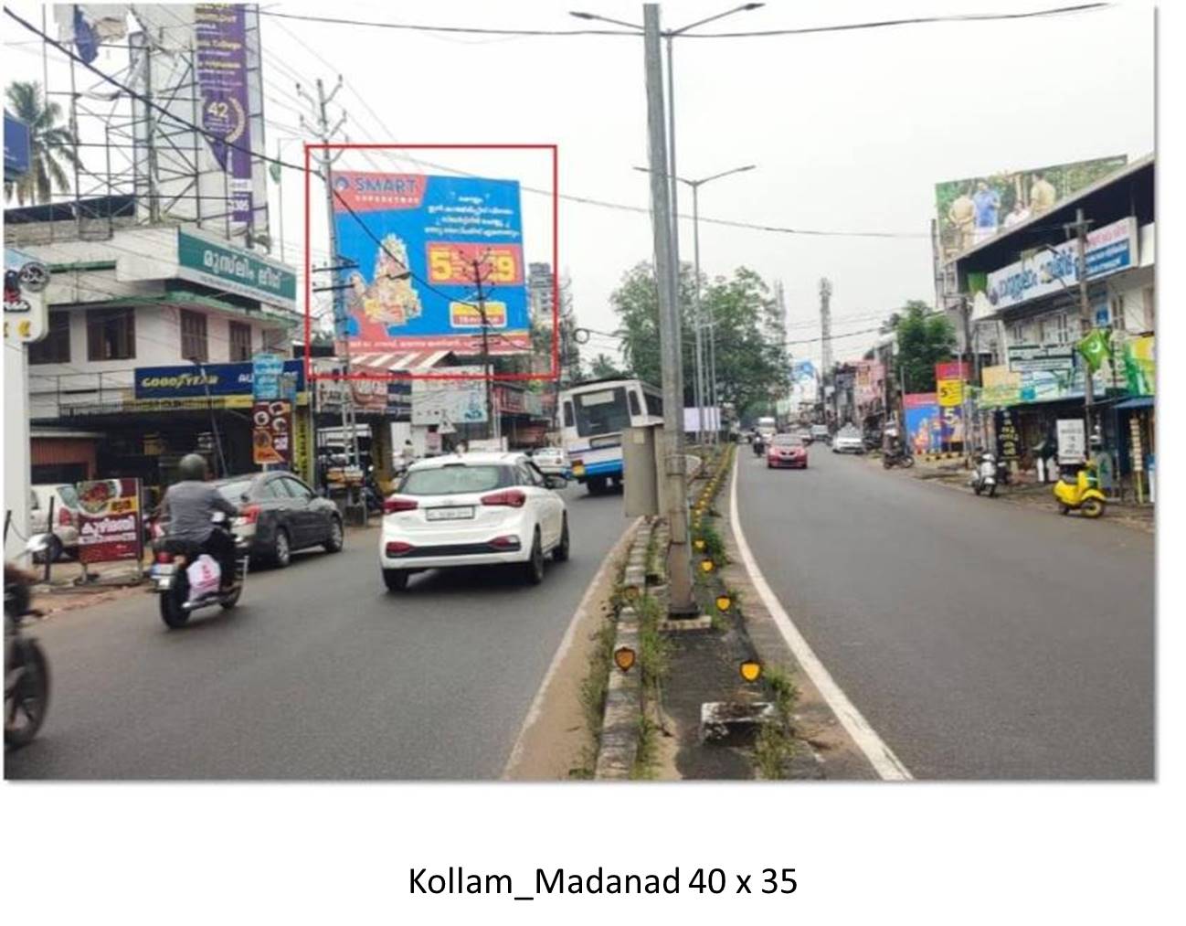 Hoarding-Madanada, Kollam, Kerala