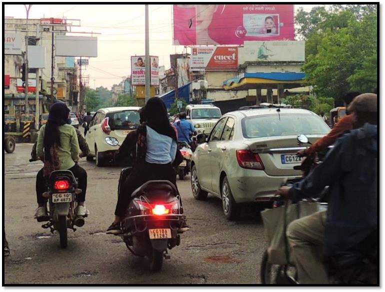 Static - Towards Nehru Chowk 1, Bilaspur, Chhattisgarh