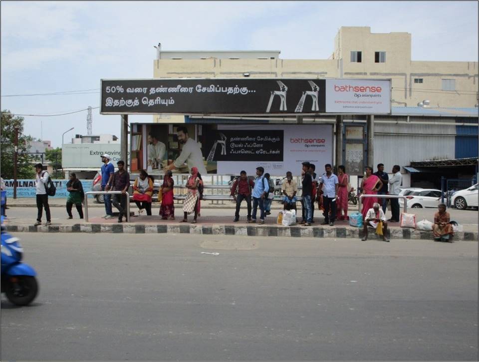 SS Bus Shelter-Perungudi, Chennai, Tamilnadu