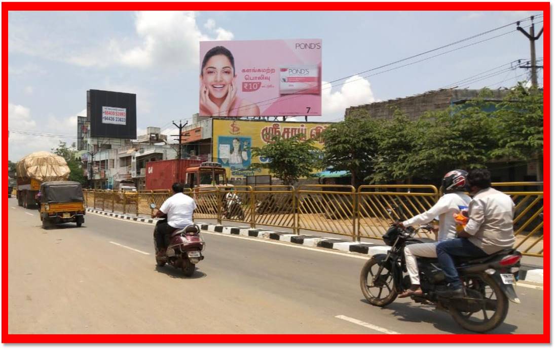 Hoarding-Bus Stand, Vellore, Tamilnadu