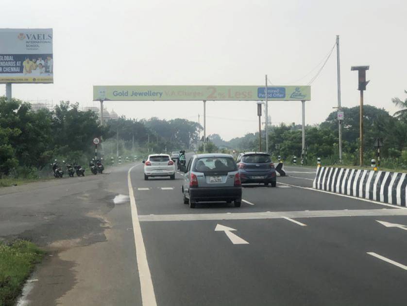 Gantry-ECR Near Ideal Beach Resort,  Chennai, Tamilnadu