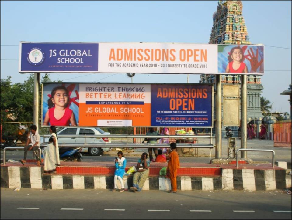 SS Bus Shelter-Ponniyamman, Chennai, Tamilnadu