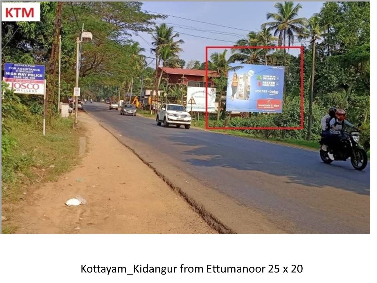 Hoarding-Kidagur, Kottayam, Kerala