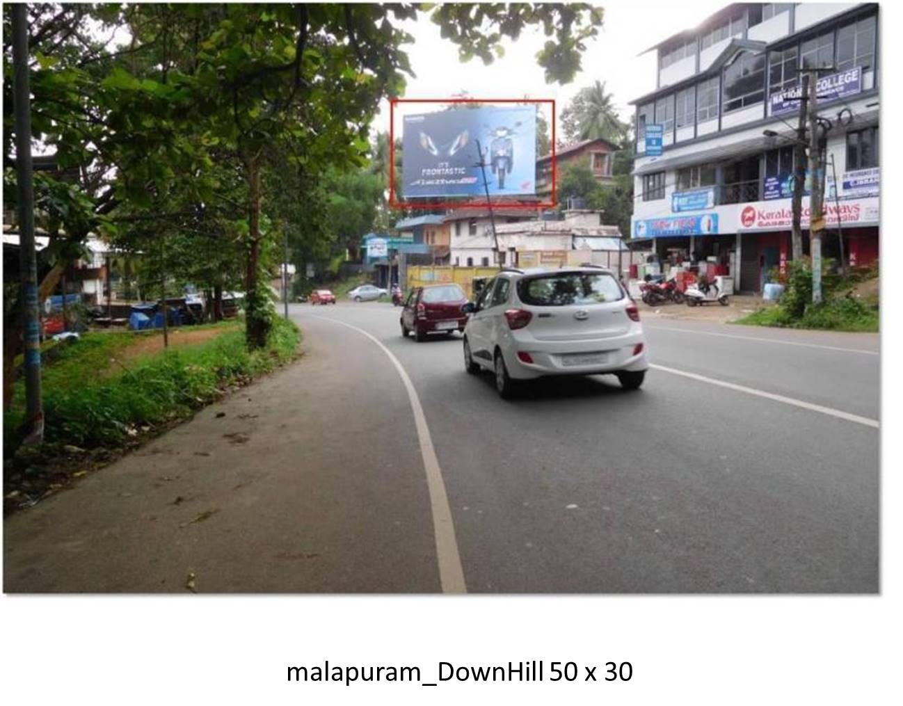 Hoarding-Down Hill, Malapuram, Kerala