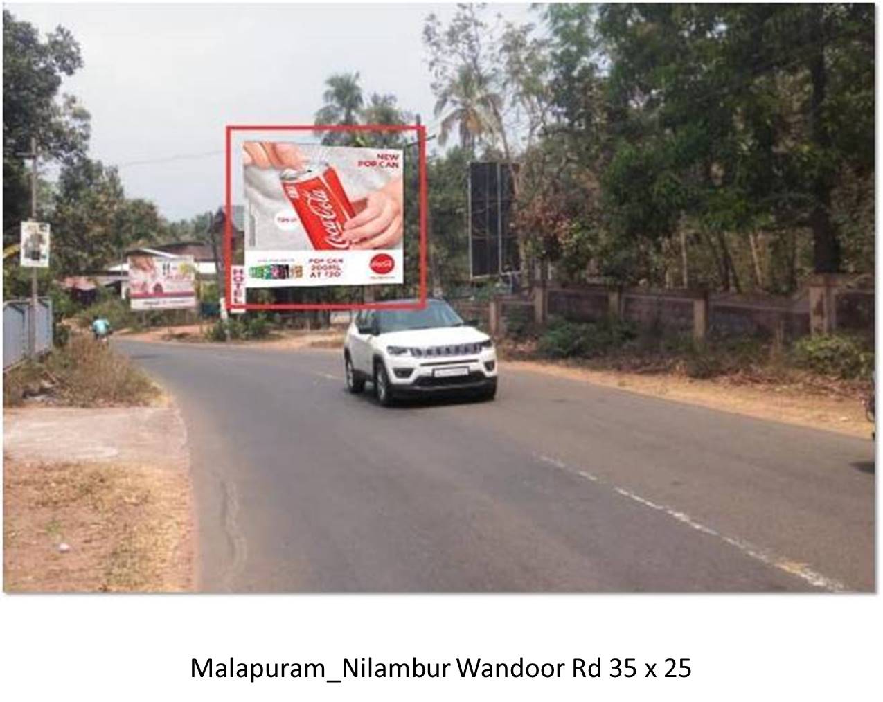 Hoarding-Nilampur Vendor Road, Malapuram, Kerala