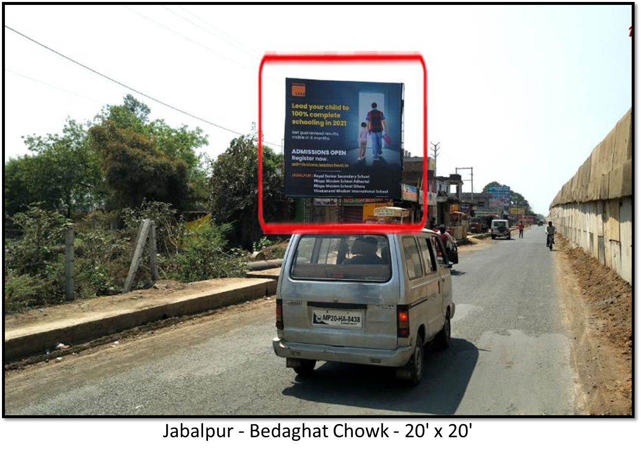 Billboard - Bedaghat Chowk, Jabalpur, Madhya Pradesh