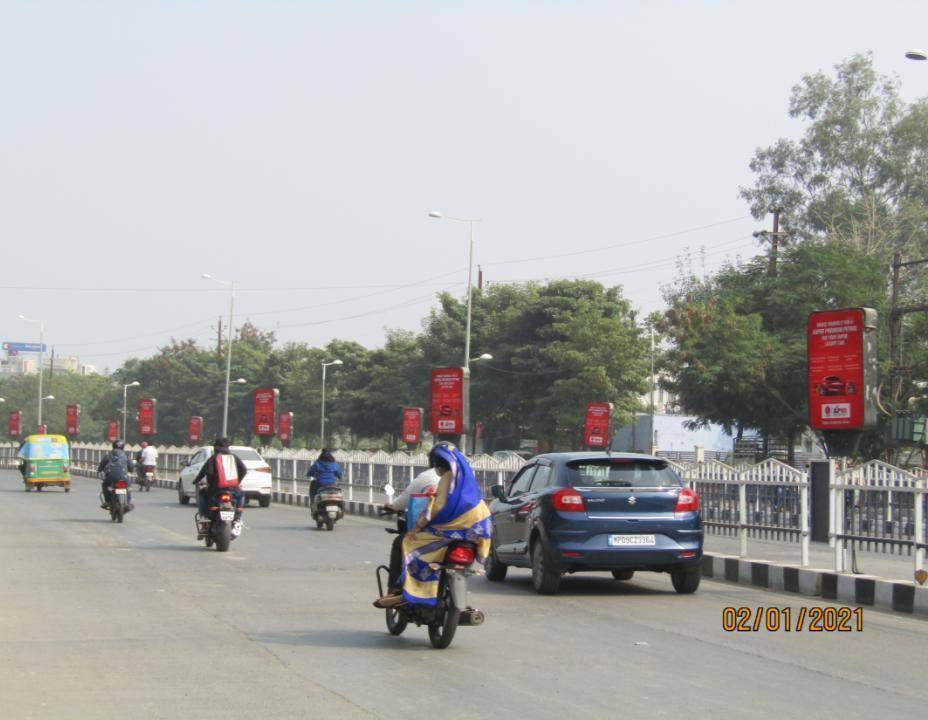 Small Unipole - Bholaram ustad Sq to Rajiv Gandhi, Indore, Madhya Pradesh