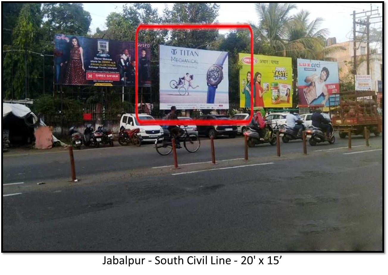 Billboard - South Civil Line Lines, Jabalpur, Madhya Pradesh