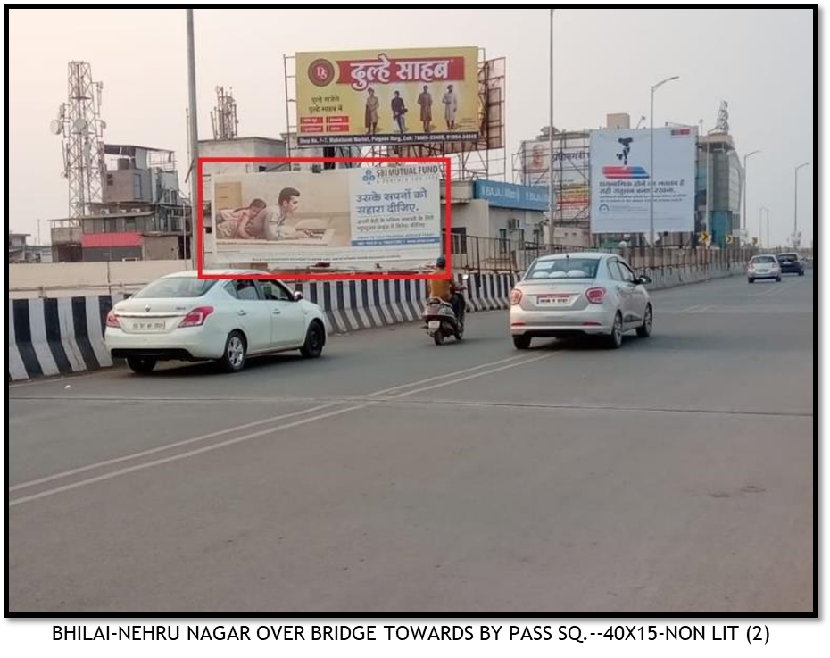 Static - Over Bridge Towards By Pass Sq.- 1, Bhilai, Chhattisgarh